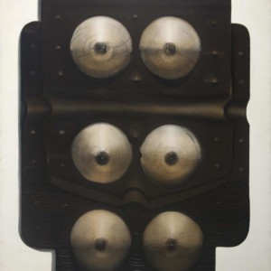 Oil on Canvas, 50,125 x 46 inches,
Museum of the OAS, Washington DC Agustín Fernández. Las Tres Gracias, 1975. Oil on Canvas, 50,125 x 46 inches. Museum of the OAS, Washington DC