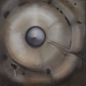 Oil on Canvas, 51.5 X 46.5 inches,
The Patricia and Phillip Frost Art Museum,
Florida International University, Miami,
Gift of Jose M. Martinez-Cañas. Agustín Fernández. Cousures, 1962. Oil on Canvas, 51.5 X 46.5 inches. The Patricia and Phillip Frost Art Museum. Florida International University, Miami. Gift of Jose M. Martinez-Cañas.